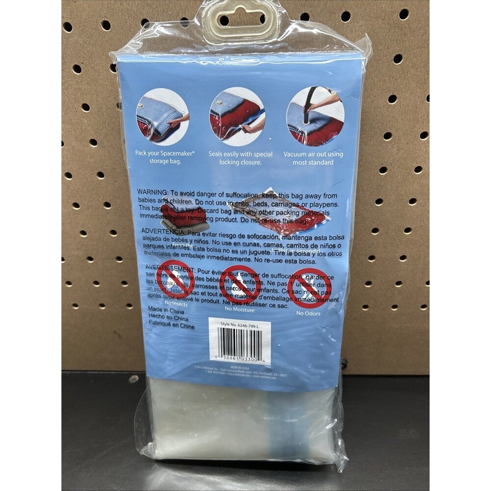 Whitmor Spacemaker Storage Bag - Large - New - Picture 5 of 6